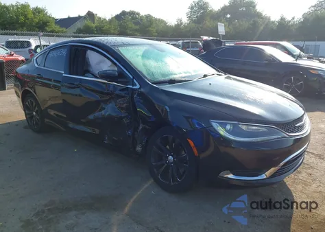 2015 Chrysler 200 Limited из США, поврежденный, VIN 1C3CCCAB7FN756883